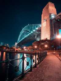 The world's largest steel arch bridge - Sydney Harbour Bridge.