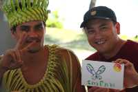 Saipan Island popular check-in spot: Chamorro Cultural Exhibition Area.