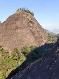 武夷山公交遊第三天——虎嘯岩穿越到一線天