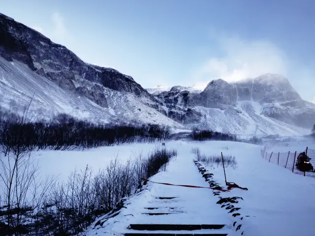 탐방 | 겨울의 아름다운 장백산 폭포