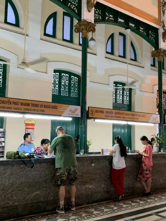 Sai Gon Centeral Post Office vietnam 🇻🇳 📮