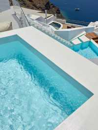 🌟 Santorini Dreams: Top Stay at The Saint Hotel! 🌊