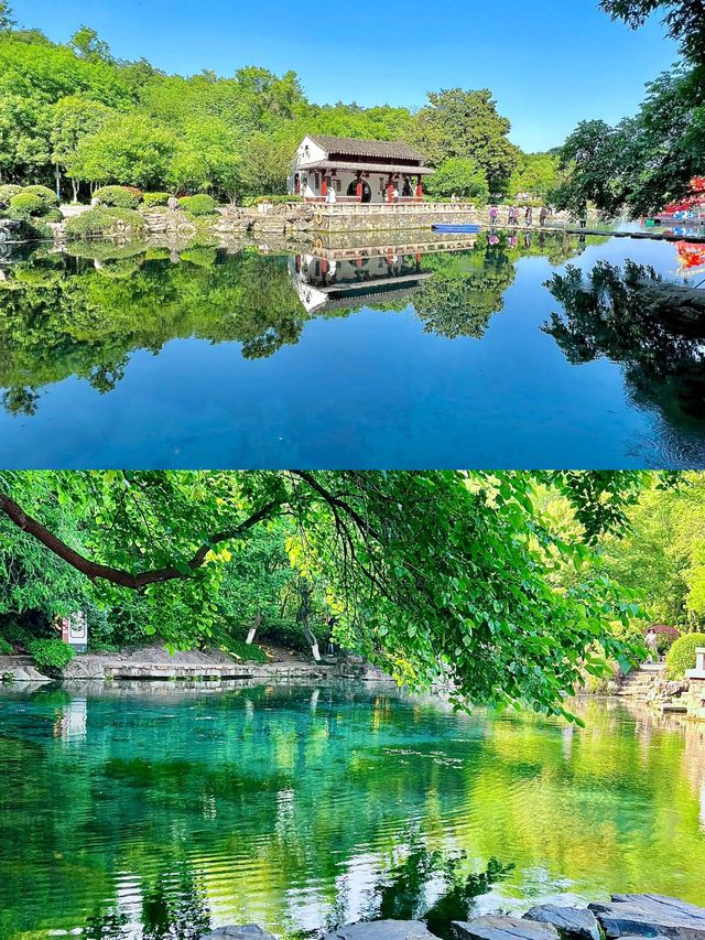 這不是九寨溝！是南京！南京現實版的藍月谷