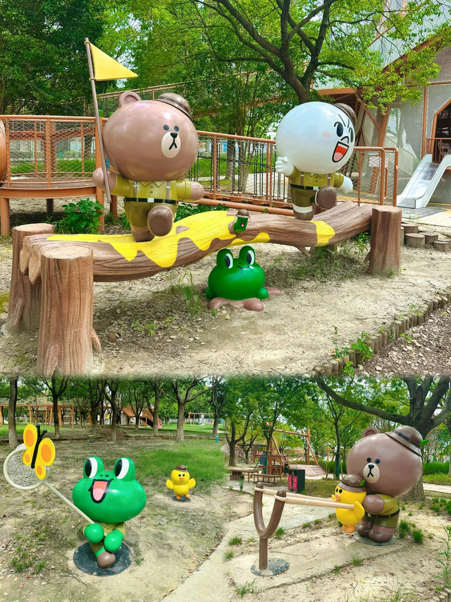 主打便宜实惠！親子同遊太倉野鄰LINE FRIENDS露營村