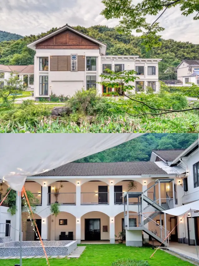 A homestay located in Kuaiji Mountain is a must-visit for a weekend family trip. The scenery is really beautiful. 