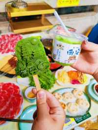 吹著城牆邊鼓樓旁的風終於實現了涮肉自由！！。