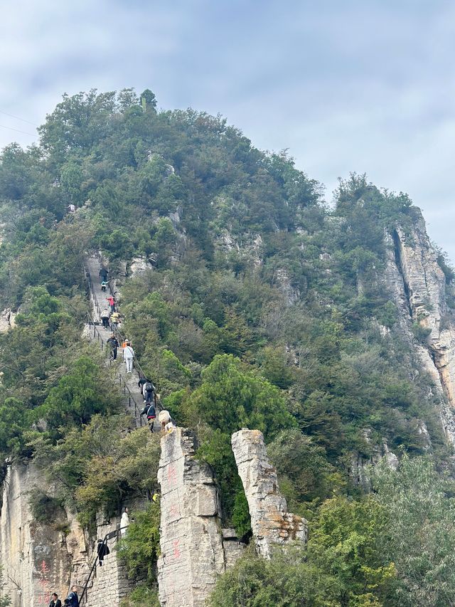 原來太行山脈最美段真的在這裡……。