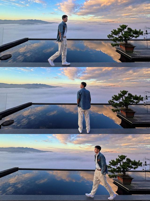 《騰沖這個地方竟然連續兩天看見雲海》。