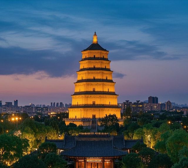 大雁塔是著名的歷史文化景點 大雁塔是著名的歷史文化景點