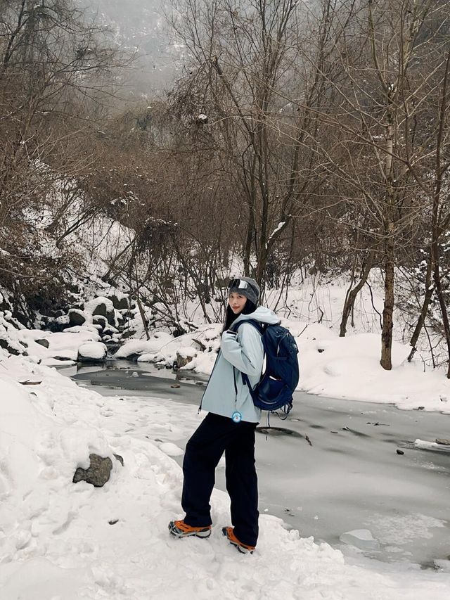 西安潭峪｜九華山冬季遠足賞雪攻略！