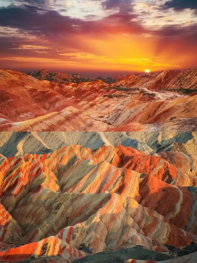 Zhangye Sunset: A Stunning Visual Feast