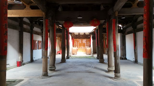 浙江龍游三門源村葉氏宗祠