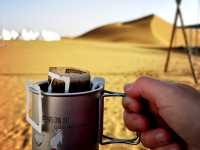 Glamping in the dessert 