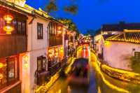 夜遊山塘魅力無限