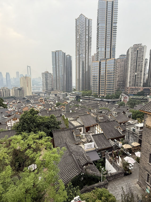 重慶傳統建築與現代交融8D城市