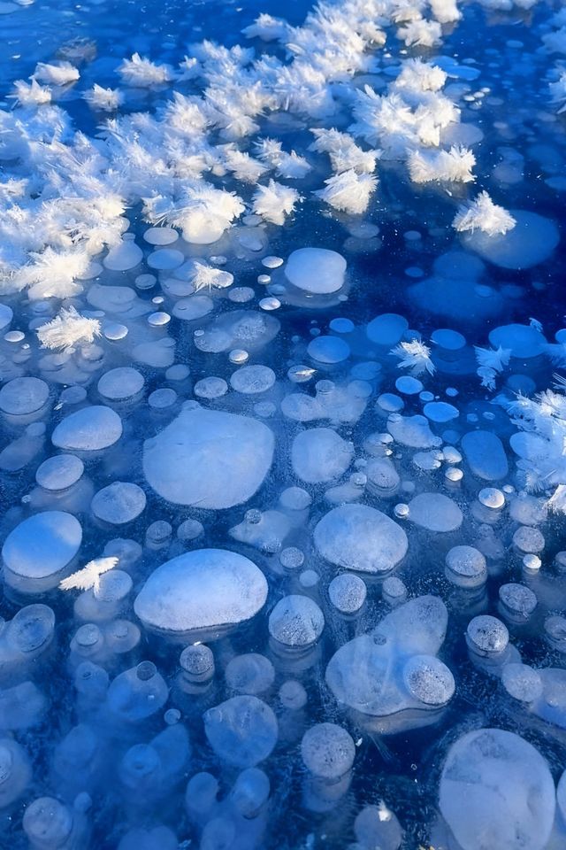 我會反覆愛上賽里木湖的冬天！