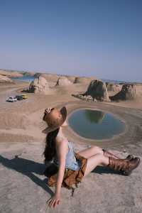 青海狂野大片!在烏素特水上雅丹當一天西部牛仔