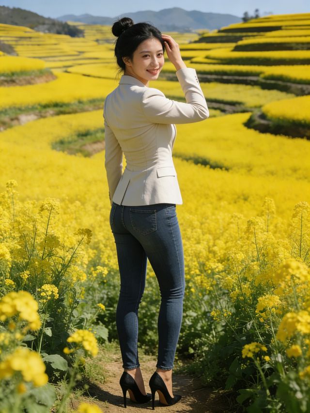 油菜花海拍照指南 油菜花海拍照指南