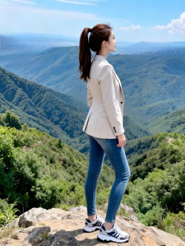 Climb high to enjoy the red leaves, come to Longwo Rock