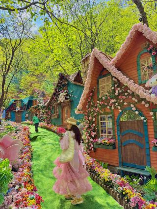 동화 속 세상이 정말 존재했어! 뤄양 만화 숲은 정말 최고야