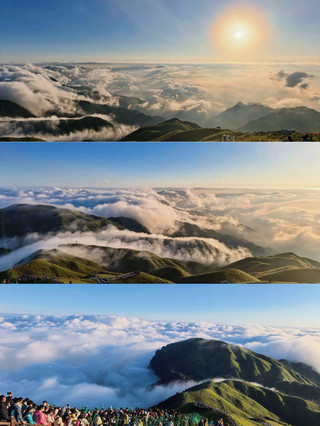 Reverse Traverse of Wugong Mountain | 2 days, 1 night, trekking across 100,000 mu of cloud-top meadows
