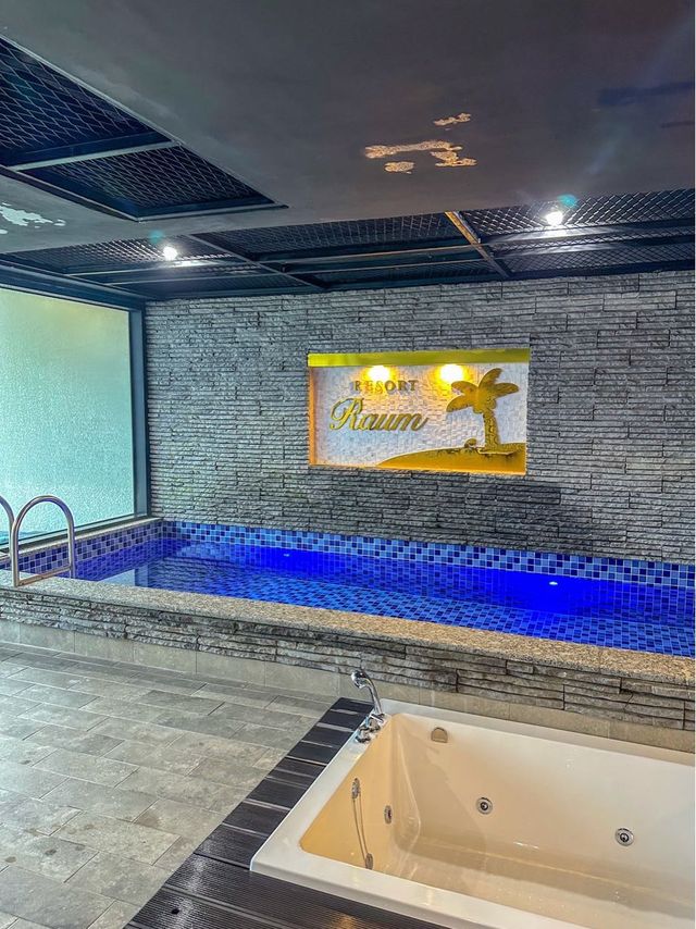 역대급 퀄리티 인피니티풀장이 있는 리조트라움🫧