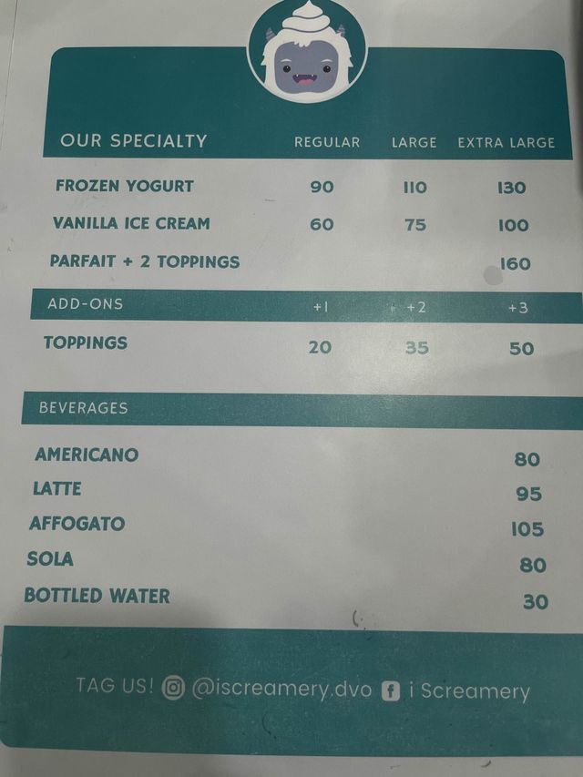 i scream at iScreamery!