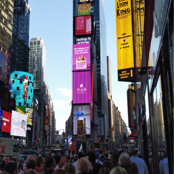 世界的十字路口—紐約時代廣場
