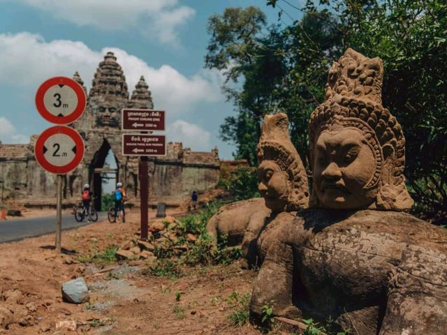 The Beauty of Ta Kav Gate after the Restoration 