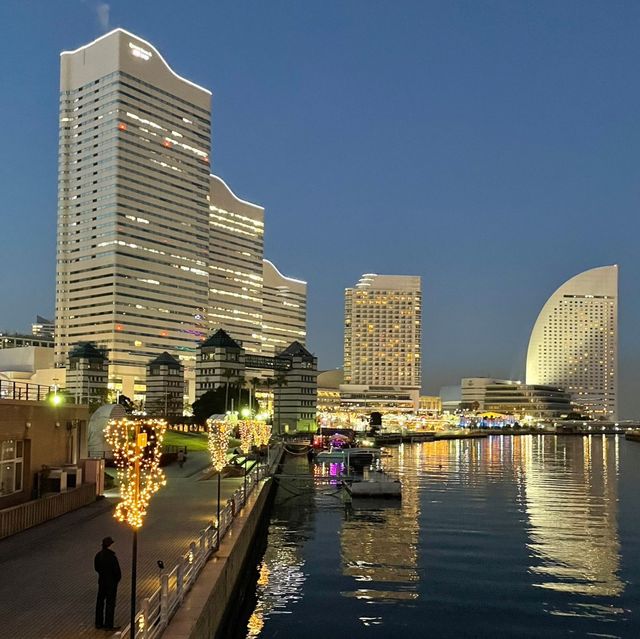 歩いて楽しめる横浜の夜景