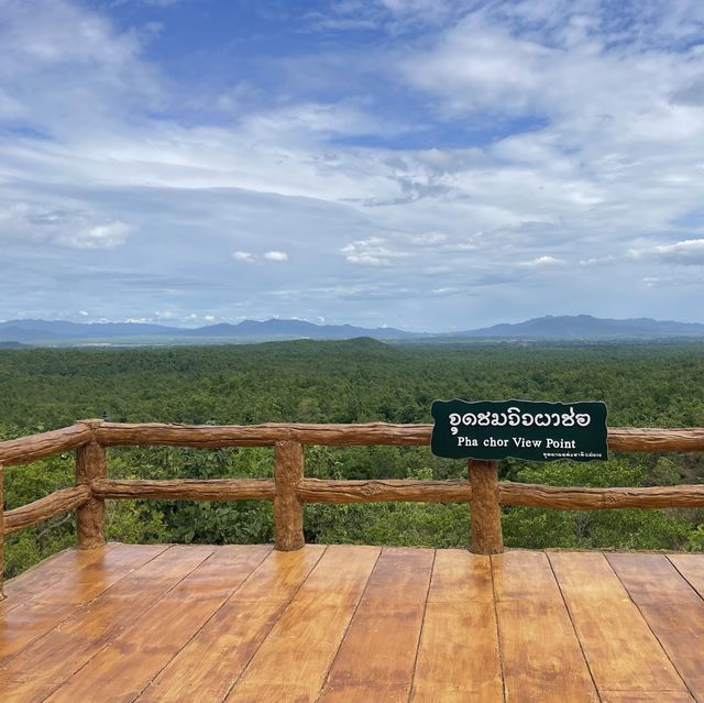 🌿⛰️สูดโอโซนแลความงามของผืนป่า ณ จุดชมวิวผาช่อ🌸