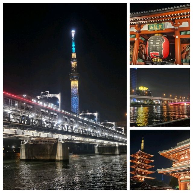 漂亮的東京市區夜景大放送😍🌆