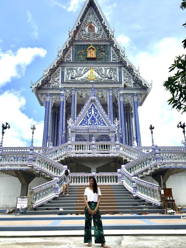 วัดปากน้ำแขมหนู จันทบุรี 💙🤍