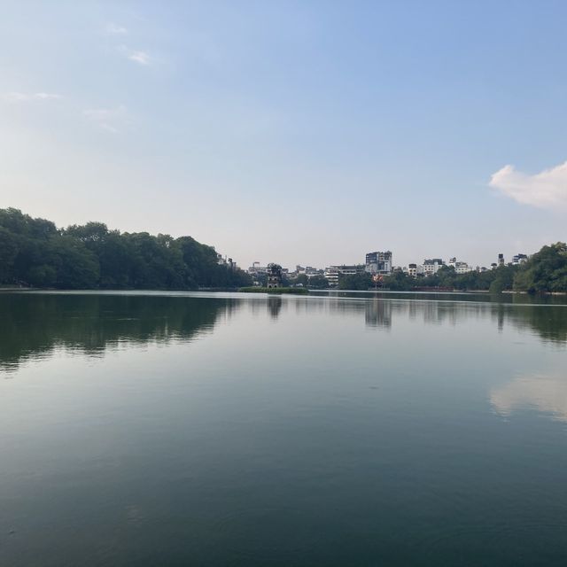 【ハノイ】ホエンキアム湖の周辺をのんびり散歩
