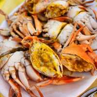 海鮮街吃奄仔蟹🦀台山🦪