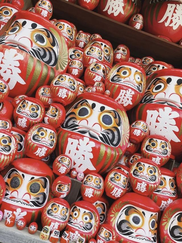 🔴🧘‍♂️勝尾寺～紅色達摩公仔的世界⛩️🔴🧘