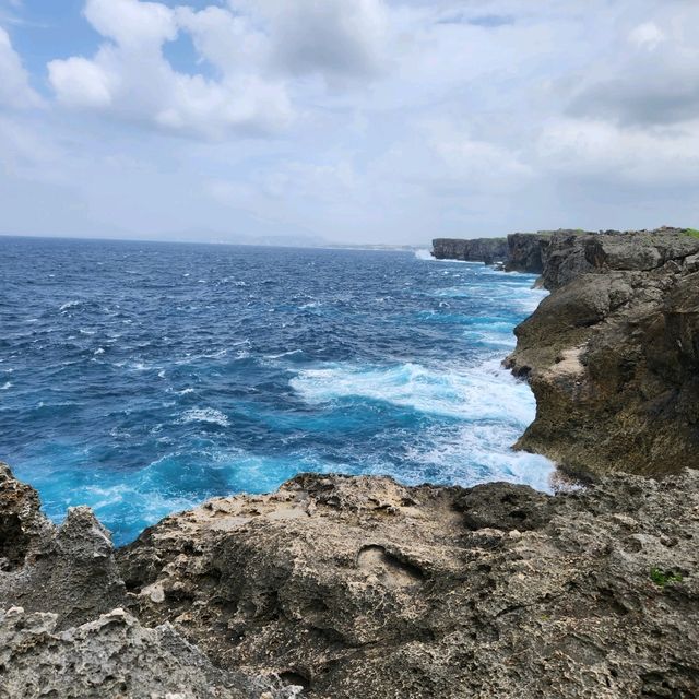殘波岬燈塔 震撼海浪 殘波岬燈塔 震撼海浪
