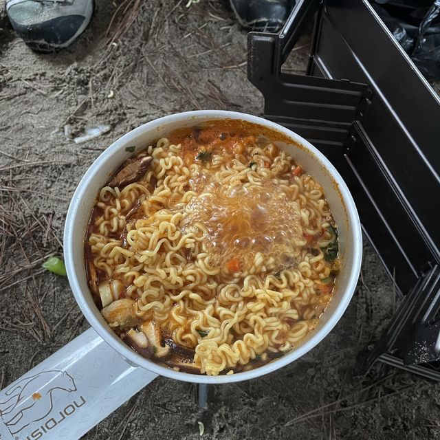 백패킹의 성지, 자월도 우중백패킹