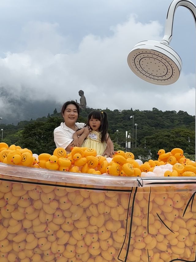 💛《橡皮鴨二重暢》遊昂坪360