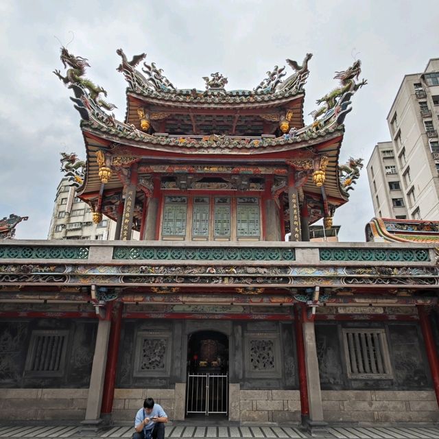 Famous Old Temple in Taiwan