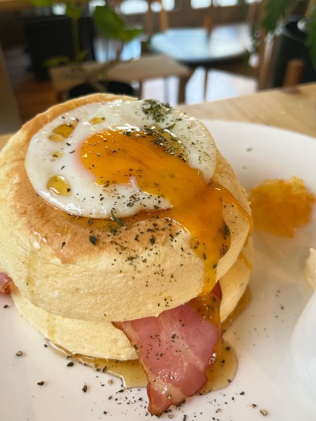 【北九州カフェ】絶品モーニングパンケーキ🥞