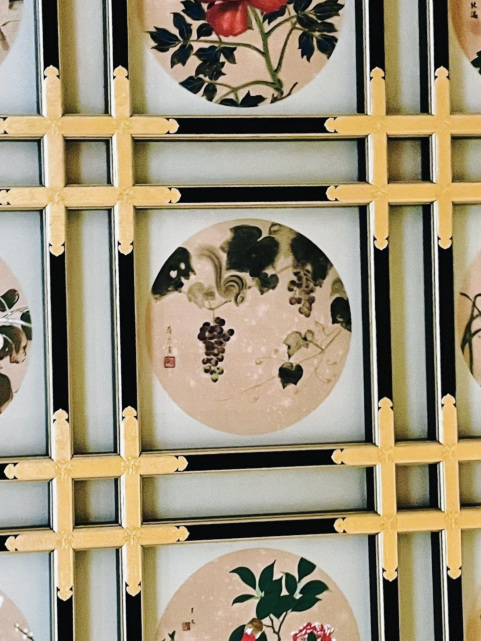 福井】5枚の動物を見つけると願いが叶う！？永平寺傘松閣の天井絵