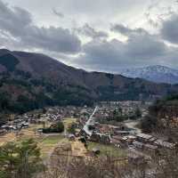 Cloudy day in Shirakawa-go