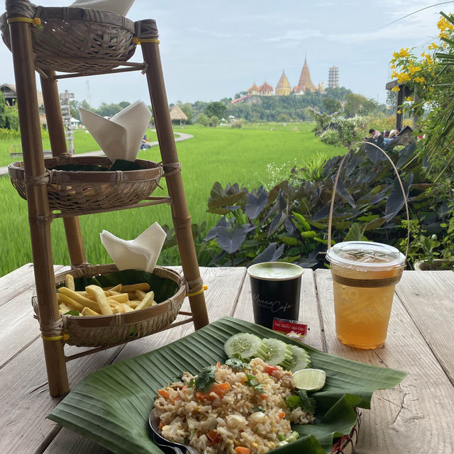 泰國北碧田野Meena cafe 美得像福畫