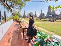 คาเฟ่วิววัดไชยวัฒนาราม อยุธยา