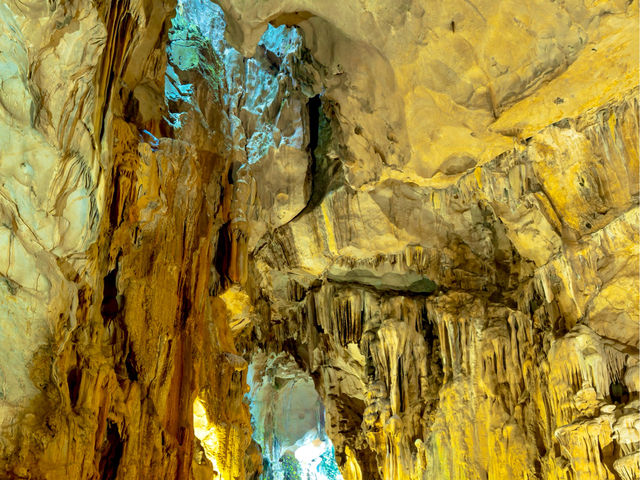 Inside Batu Cave