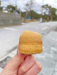 ふわふわカステラと塩を利かせた自家製白あんが最高に美味しい一口カステラ