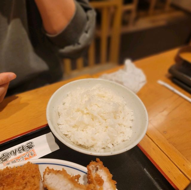 일본여행 하카타 버스터미널의 후쿠오카 돈까스 맛집 기온테이 