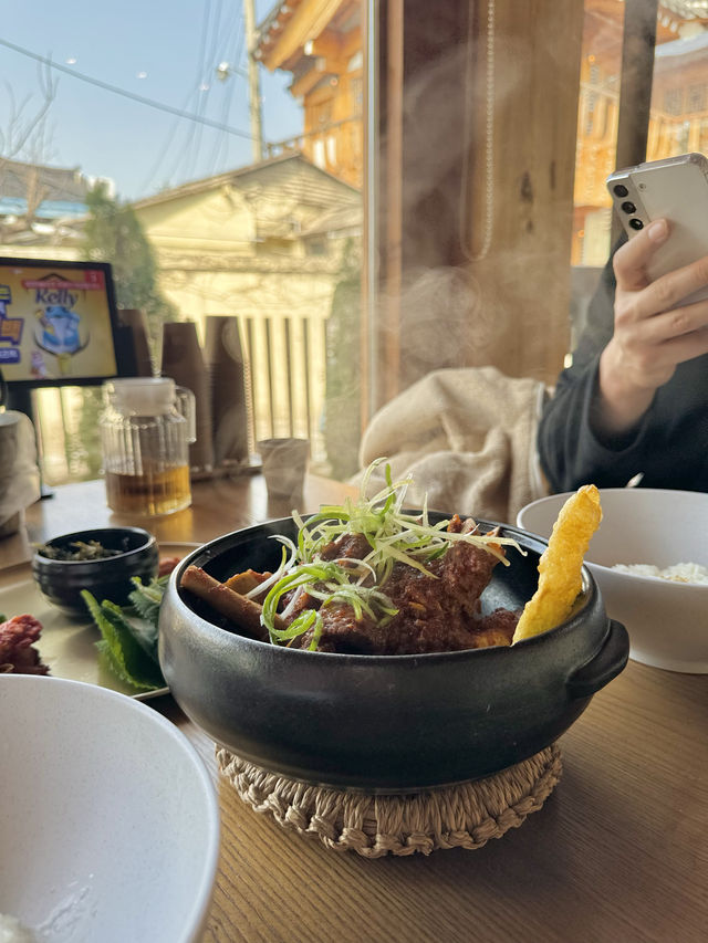 경주 갈비찜이 맛있는 한옥감성 거송갈비찜