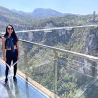 Full day at glass bridge in Zhangjiajie Grand Canyon 